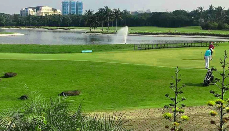 Golfing in Jakarta