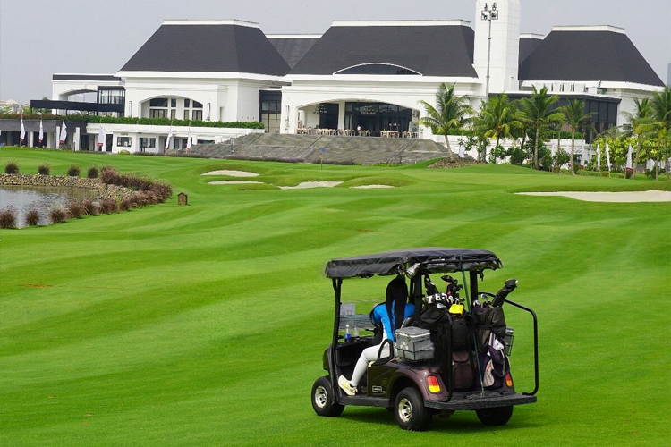 Golfing in Jakarta