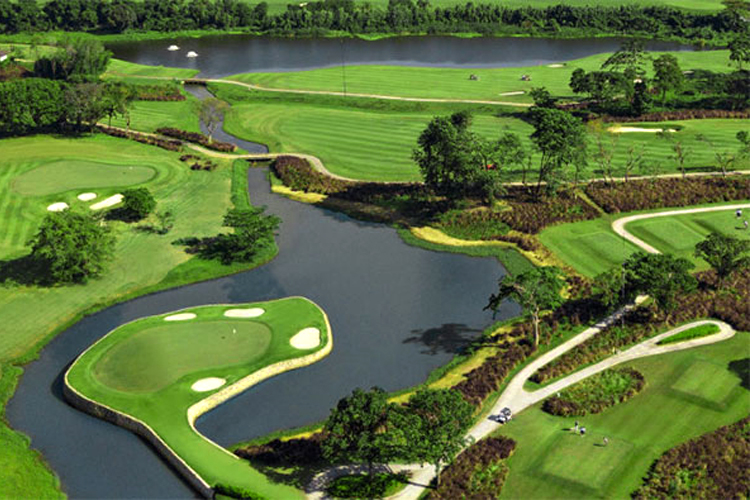 Golfing in Jakarta