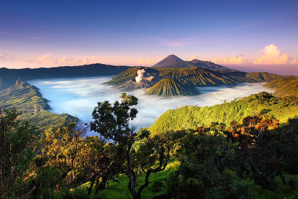 Panoramic of Lake Toba